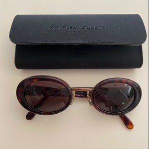 NEW Vintage Charles Jourdan Paris Baby Doll CJ9750 D884 Tortoise Sunglasses